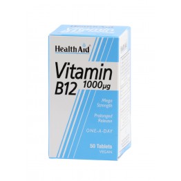 Vitamin B12 1000 μg 50 tabs Συμπληρώματα Διατρ.